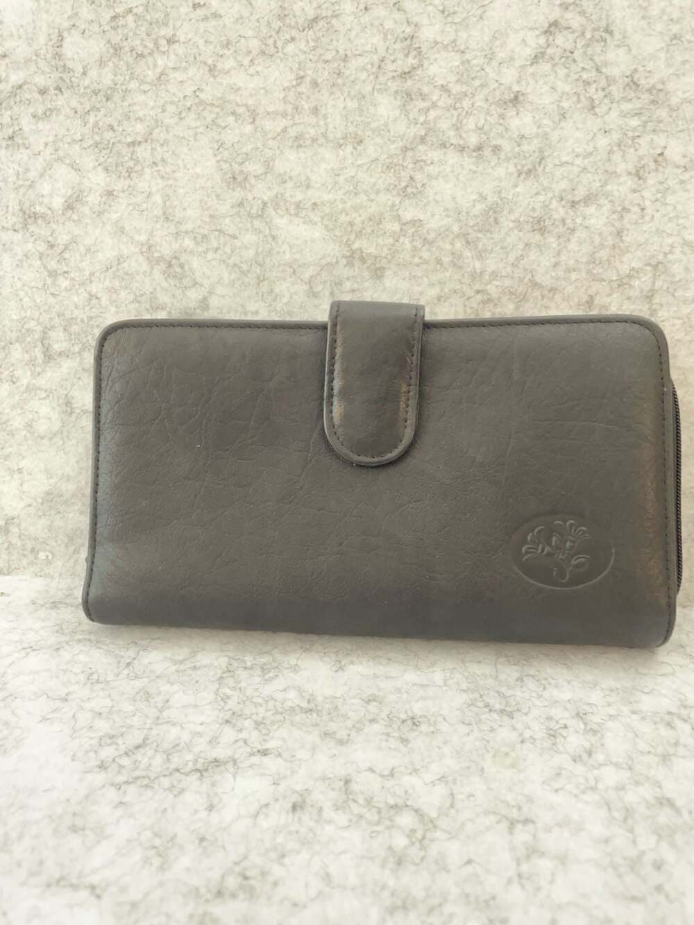 Buxton Heiress Collection Top Grain Cowhide Leather Clutch Wallet